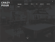 Tablet Screenshot of crazypour.com